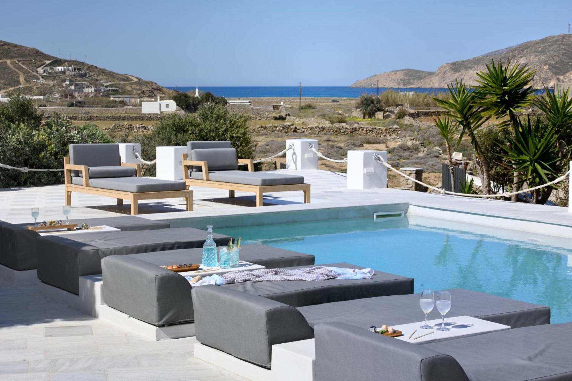 Mykonos Dream Villas Ftelia  Eksteriør bilde
