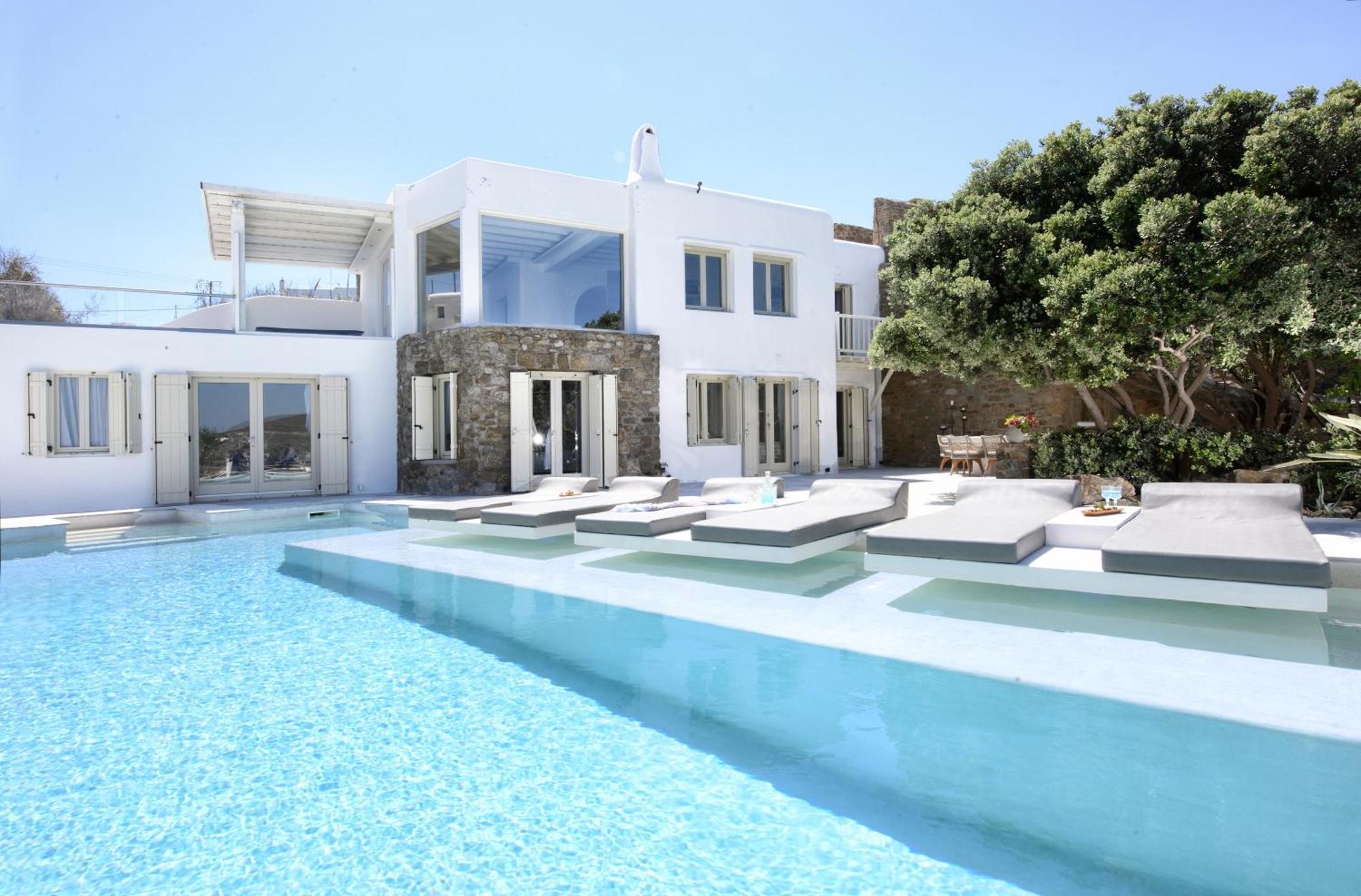 Mykonos Dream Villas Ftelia  Eksteriør bilde
