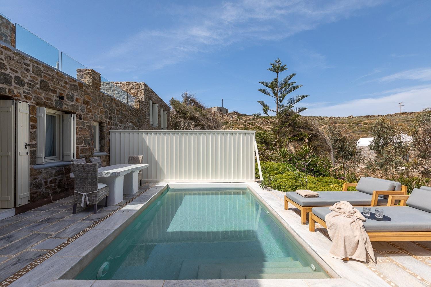 Mykonos Dream Villas Ftelia  Rom bilde